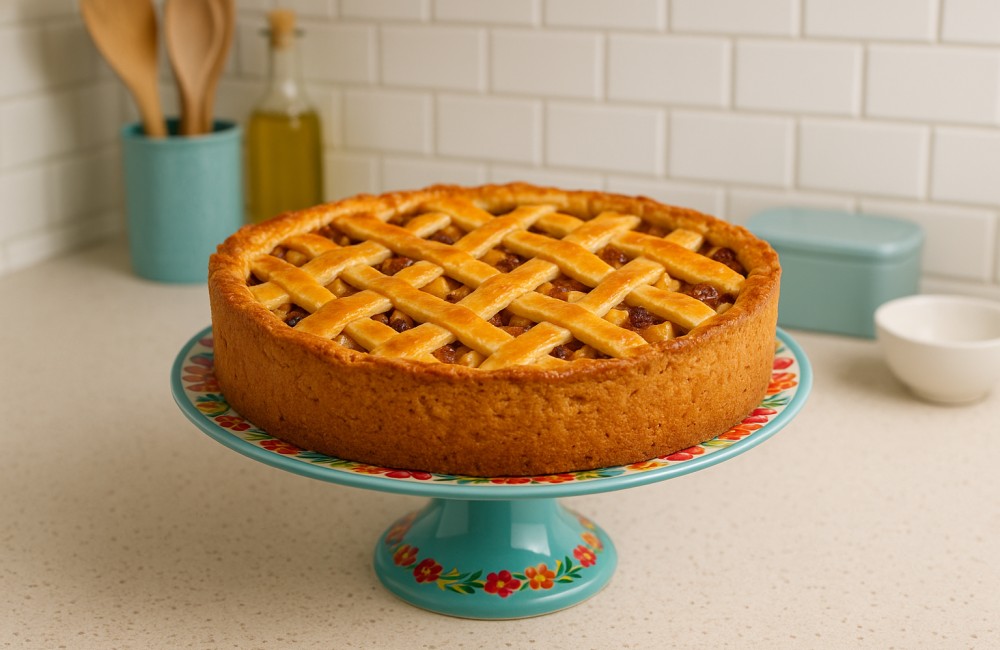Glutenvrije appeltaart Glutenvrije appeltaart